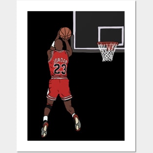 MJ's Buzzer Beater Posters and Art